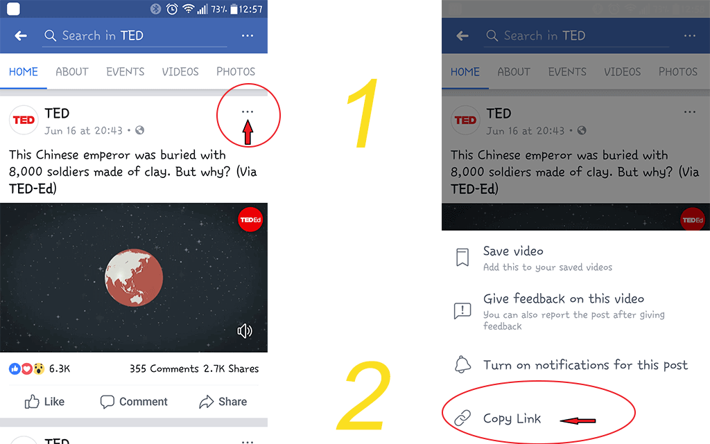 How to download facebook video on android