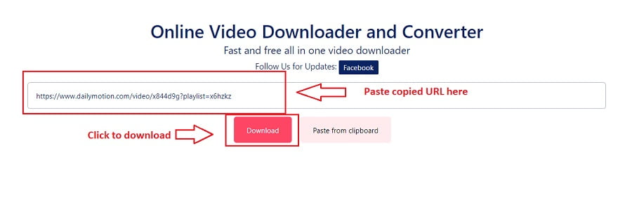 How to download Dailymotion videos - Step 2